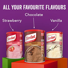 Load image into Gallery viewer, SlimFast Balanced Meal Shake, Healthy Shake for Balanced Diet Plan with Vitamins and Minerals, High in Fibre, Chocolate Flavour, 16 Servings, 600 g
