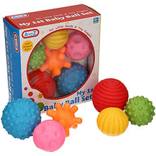 Load image into Gallery viewer, A to Z 61017 My First Baby Multi Textured Sensory Soft Balls, multicolor