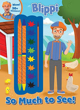 Load image into Gallery viewer, Blippi: So Much to See!: Includes Stickers, 4 Crayons, Paints and Paint Brush (Coloring Book with Covermount)