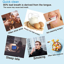 Load image into Gallery viewer, 2020 New Version Tongue Scraper Cleaner for Adults & Kids, Medical Grade Metal Tongue Brushes Set for Fresh Breath Dental Eliminate Bad Breath in Seconds (2 pcs)