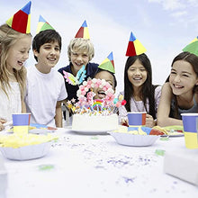 Load image into Gallery viewer, iZoeL Unicorn Cake Topper, Birthday Cake Decoration, 1 Pink Hairball Arch 1 Rainbow 1Happy Birthday Banner 2 Clouds 4 Balloons 10 Stars 3 Little Unicorns For Girl Kid Women Birthday Party