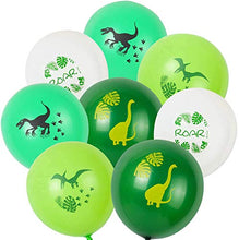 Load image into Gallery viewer, Yiran 16PCS 12" Dinosaurs Latex Balloons for Dinosaur Party Supplies and Dinosaur Party Decorations