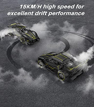 Load image into Gallery viewer, Dodoeleph Metal RC Cars 10km/h, Drift Car, 1:24 Diecast Remote Control Car, Electric Sport Racing Hobby Toy Car Model Vehicle for 8-12 Boys Teens Gift Black