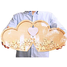 Load image into Gallery viewer, Neamon Guest book Wedding Personalized Wedding Decoration Wood Guestbook Party Dropbox