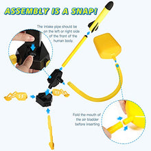Load image into Gallery viewer, REFUN Toy Rocket Launcher for Kids with 6 Foam Rockets and Toy Air Rocket Launcher, STEM Gift for Boys and Girls Ages 3 Years and Up, Christmas Xmas Easter Egg Gifts Fun Outdoor/ Indoor Toy for Kids