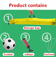 Load image into Gallery viewer, LZHDZQD Football Gifts For Boys, Football Goals For The Garden, Football Goals For Kids, Let Kids Fall In Love With Football, 36×24 Inch Football Goals Football Training Equipment For Kids Suit