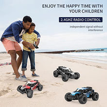 Load image into Gallery viewer, Remote Control Car, GizmoVine 1:14 Scale High Speed Remote Control Car Trucks Vehicle Toys for Boys, 2.4 GHz Off-Road Monster Truck with 2 Rechargeable Batteries, Gifts for Kids and Adults(Green)
