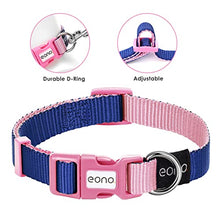 Load image into Gallery viewer, Amazon Brand - Eono Dog Collar Adjustable Nylon , for Samll/Medium/Large Dogs Collars , Double Premium Pet Collar Training Walking Outside (S 1.5CM,30-40CM)