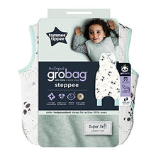 Load image into Gallery viewer, Tommee Tippee Baby Sleep Bag with Legs, The Original Grobag Steppee, Baby Romper Suit, Soft Cotton-Rich Fabric, 6-18m, 1.0 TOG, Little Pip Marl