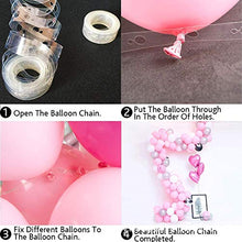 Load image into Gallery viewer, Pink Balloon Garland Arch Kit,98Pcs Thicken Balloons Metallic Balloons Rose Gold Latex Balloons with Decorating Strip Kit for Baby Shower Wedding Graduation Day Girls' Party Decorations