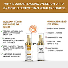 Load image into Gallery viewer, π£π₯ππ ππ¨π Anti Ageing Eye Serum / Eye Cream for Dark Circles, Puffiness & Crows Feet - Anti Wrinkle Eye Serum - Reduces Wrinkles, Bags, Saggy Skin & Puffy Eyes! High Quality Eye Cream. Q10 & Matrixyl 3000. Over 500,000 Happy Customers Worldwide