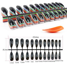 Load image into Gallery viewer, 288 Pieces Extra Long Press on Nails 12 Solid Colours Stiletto False Nails Full Cover Fake Nails Artificial Nail Tips for Women Girls (Stiletto Nails)