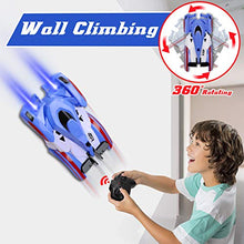 Load image into Gallery viewer, Fivejoy Remote Control Car, Kids Toy Cars Wall Climbing RC Cars, 360°Rotating Stunt Cars with LED Lights, Car Games Toy Cool Gadgets Gifts for 6-12 Year Old Boys Girls