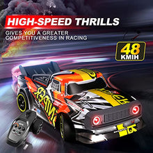 Load image into Gallery viewer, 4DRC H2 1:16 RC High Speed Car, 4WD RC Cars Fast 30KM/H Monster Truck 2.4Ghz Off-Road for Kids and Adults, All Terrain Off Road Truck with Extra drift wheel 2 Battery,50+ Min Play Car Gifts for Boys