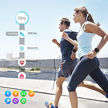 Load image into Gallery viewer, Luoba Smart Watch for Men,Call Receive/Dial Smartwatch for Android & iOS,Activity Fitness Tracker with Heart Rate,Sleep Monitor Step Calorie Touch Screen Men Women Digital Fitness Watch (Black)