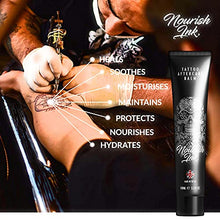 Load image into Gallery viewer, Nourish Ink | Professional Tattoo Aftercare Cream/Balm 100ml | Developed & Manufactured by Nourish Ink | Made in the United Kingdom | For Direct Use on Fresh Tattoos & Continual Aftercare