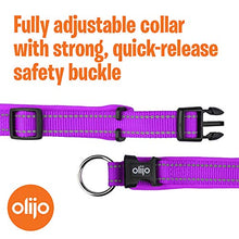 Load image into Gallery viewer, Padded Dog Collar, UK Brand, Adjustable, Reflective, Ultra Soft Breathable Neoprene padding. 4 sizes, 5 colours, Premium X-Strong Nylon, plus Safety Buckle. Odour Resistant & Fast Drying