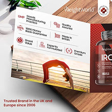 Load image into Gallery viewer, Gentle Iron Tablets High Strength 14mg - 365 Iron Bisglycinate Tablets (1 Year Supply) - Vegan Iron Supplements for Men & Women's Health - Easily Digestible, Gluten Free & Non-GMO - Made in The UK