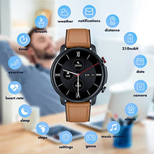 Load image into Gallery viewer, Smart Watch Men Fitness Tracker - 1.32" Full Touch Screen Smartwatch for Mens Activity Trackers with IP68 Waterproof Blood Pressure Heart Rate Sleep Monitor Step Sports Watches Compatible Android IOS