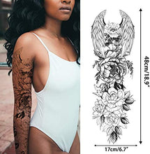 Load image into Gallery viewer, Aresvns Temporary Tattoo for Women Teen Girls and kids ,8 Sheets Full Arm Leg Temporary Tattoo Flowers,Waterproof and Long-Lasting Realistic Fake Tattoos
