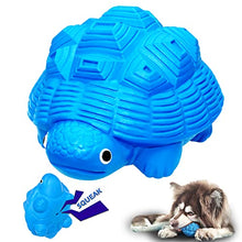 Load image into Gallery viewer, Dog Chew Toy, YILAKO Indestructible Dog Toys for Aggressive Chewers Tough Squeaky Dog Toys for Medium Large Dogs Gifts for Dogs (Blue)