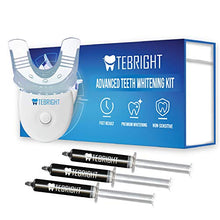 Load image into Gallery viewer, TEBRIGHT Teeth Whitening Kit - Stains and Plaques Bleaching Remove– Bright Teeth & Smile with Teeth Whitener - Whitening LED Light Pen for Sensitive Teeth