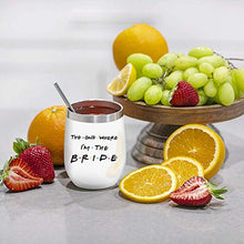 Load image into Gallery viewer, Bride To Be Gifts For Her - Wedding Gifts For Bride - Bridal Shower Gift, Bachelorette Gifts For Bride - Engagement Gifts For Women - Bridal Gifts For Bride To Be, Fiancee - 12oz Wine Tumbler