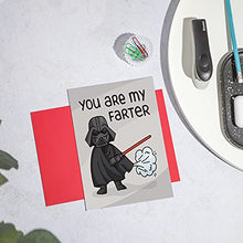 Load image into Gallery viewer, You are My Father"Farter" - Fathers Day Card - Lockdown Birthday Cards for him Birthday Cards - Quarantine Fathers Day Card - Fathers Day Card from Daughter or Son - Funny Best dad - A5