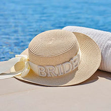 Load image into Gallery viewer, Ginger Ray Bride Hen Party Straw Hat