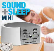 Load image into Gallery viewer, Adaptive Sound Technologies Sound+Sleep White Mini Therapy Machine with UK Adapter