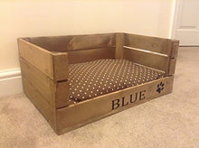 Load image into Gallery viewer, wooden bed for dogs