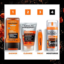 Load image into Gallery viewer, L'Oreal Men Expert Anti-Fatigue Moisturiser, Hydra Energetic Men's Moisturiser With Vitamin C Fights Appearance of Dark Circles And Hydrates Skin - 100 ml