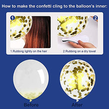 Load image into Gallery viewer, Paready Navy Blue Balloons Arch Kit Garland, Metallic Blue Macaron Blue Balloons Gold Confetti and Metallic Gold Balloons Arch for Birthday Party Decorations Wedding Bridal Shower Baby Shower