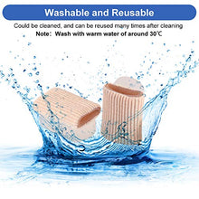 Load image into Gallery viewer, Toe Spacer for Bunion, Toe Corrector and Straighteners for Overlapping Toe, Drift Toes, Hammer Claw Toe, 4 PCS Gel Toe Separators Foot Pain Relief, Big Toe Alignment for Women & Men