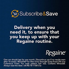 Load image into Gallery viewer, Regaine for Men Hair Loss & Regrowth Scalp Foam Treatment with Minoxidil, 73 ml, 3 Month Supply, Packaging May Vary