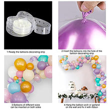 Load image into Gallery viewer, GREMAG Balloons Arch Kit, 100PCS Purple Pink Green Balloon Garland Kit Balloons Arch Kit, Latex Balloons Party Balloons for Birthday Decoration Party Supplies Wedding Party Decoration Supplies
