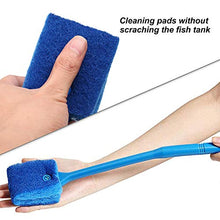 Load image into Gallery viewer, JUYOO Fish Nets for Tanks, 1PCS Small Fish Tank Net with Fish Tank Cleaning Brush, Soft Fine Nylon Fishing Net, Sturdy Aquarium Net for Catching Small Fishes or Debris