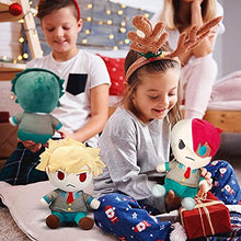 Load image into Gallery viewer, MHA Plush Doll Pillow Creative Soft Stuffed Anime Plush Doll Christmas New Year Gift 25CM (Todoroki Shouto)