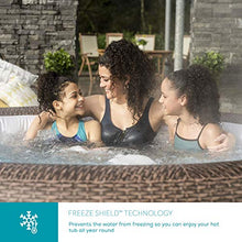 Load image into Gallery viewer, Lay-Z-Spa St Moritz Hot Tub, 180 AirJet Massage System Rattan Design Inflatable Spa with Freeze Shield Year Round Technology, 5-7 Person spa design interiors