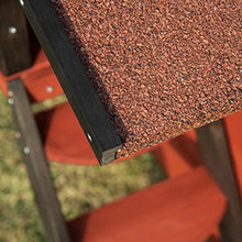 Load image into Gallery viewer, PawHut Cat House Outdoor Kitten Shelter Puppy Kennel with Balcony Stairs Asphalt Roof, 77 x 50 x 73 cm, Brown