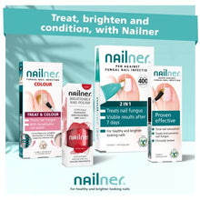 Load image into Gallery viewer, Nailner Active Cover Fungal Nail Treatment 5 ml - Treat, Cover & Prevent Fungal Nail Infection - Anti Fungal Nail Treatment for Toenails - Gentle Natural Nail Polish - 540 Applications - Nude