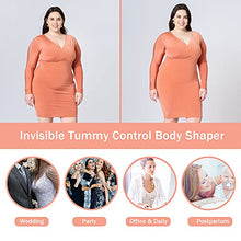 Load image into Gallery viewer, Shapewear Shorts for Women Tummy Control Body Shaper Shorts Seamless Tummy Control Pants Knickers High Waisted Shaping Underwear Thigh Slimmer (Black-Smooth, S)