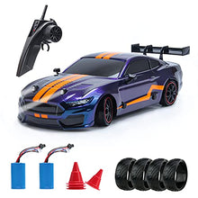 Load image into Gallery viewer, Rhybor RC Drift Car Remote Control Car High Speed 35Km/h GT Sport Racing Car 2.4Ghz 1:14 Scale 4WD Drifting Vehicle