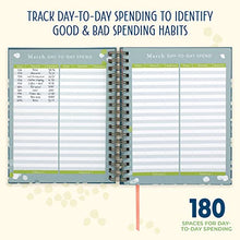 Load image into Gallery viewer, Boxclever Press Deluxe Budget Planner. Large Budget Book to Manage Personal Finance. Undated Budget Planner Organizer with Debt, Savings & Bill Trackers. Finance Planner with Pockets - 24 x 21.5cm