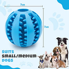 Load image into Gallery viewer, MBF PETS | Dog Puzzle | Interactive Toys For Dogs | Dog Balls | Boredom Toy | 7cm In Blue - Suitable for Puppies, Small And Medium Sized Dogs