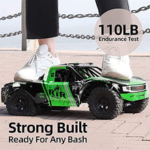 Load image into Gallery viewer, Weaston Amphibious RC Cars 1:10 Scale RC Buggy 2.4 GHz Waterproof Remote Control Car, 50cm Large Monster Truck, 4WD Off Road Vehicle With Two Battery Gift For Adults And Kids (Green)