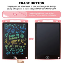 Load image into Gallery viewer, 2 Pack LCD Writing Tablet, Doodle Scribbler Pad 8.5 inch Colorful Screen Drawing Board Learning Gift for Kids, Educational Toys for 3-6 Years Old Boys & Girls