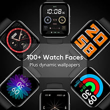 Load image into Gallery viewer, DIZO 1.75" Smart Watch GPS, Fitness Tracker with Blood Oxygen, 90 Sports Modes, 100+ Watch Faces, Heart Rate Sleep Monitor, IP68 Waterproof, Activity Tracker for Men Women (Black)