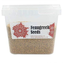 Load image into Gallery viewer, Nature Kitchen Fenugreek Methi Seeds 500G Large Tub of Seasoning Spices and Herbs. Gluten-Free and Vegan, Everyday Cooking Blends for Marinades, Sauces, Frying, Baking Or Grilling