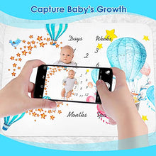 Load image into Gallery viewer, Luchild Baby Milestone Blanket Newborn Photography Props Multifunctional Personalised Baby Blanket for Girls Boys 130 x 100cm-Animal